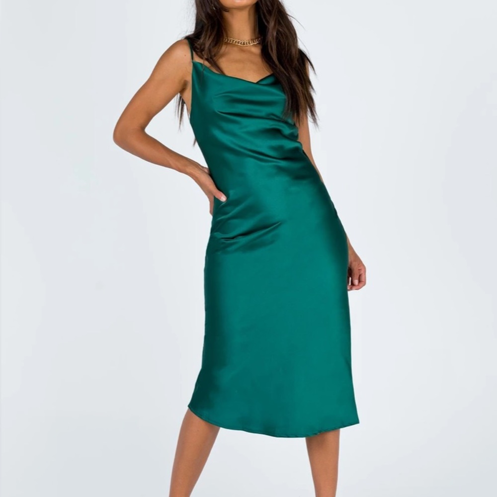 Princess polly silk/satin long dress